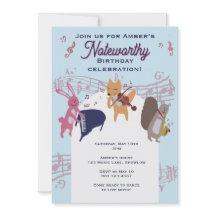 かわいい動物バンドが楽器を演奏する オーダーメイド