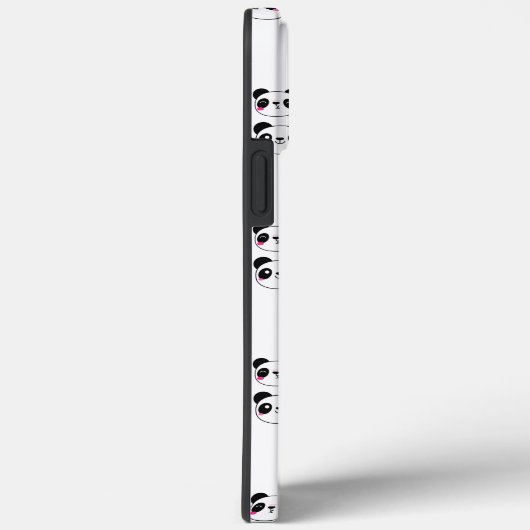 かわいい動物パンダのクマのパターンガーリートレンディー Case-Mate iPhoneケース (裏面 / 右)