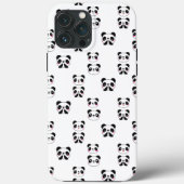 かわいい動物パンダのクマのパターンガーリートレンディー Case-Mate iPhoneケース (裏面)