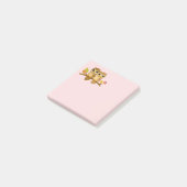 かわいい動物フクロウポストイット®ノート ポストイット (アングル)