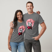 かわいい動物フレンドリーパンダの友達 Tシャツ (ユニセックス)