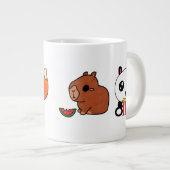 かわいい動物マグ ジャンボコーヒーマグカップ (正面右)