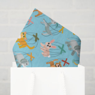 かわいい動物マリオネット人形の人形パプテパタン 薄葉紙