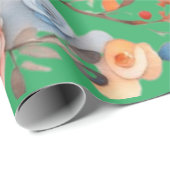 かわいい動物ラッピング紙 ラッピングペーパー (ロールコーナー)