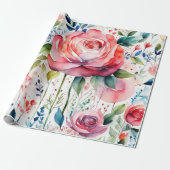 かわいい動物ラッピング紙 ラッピングペーパー (アンロールド)