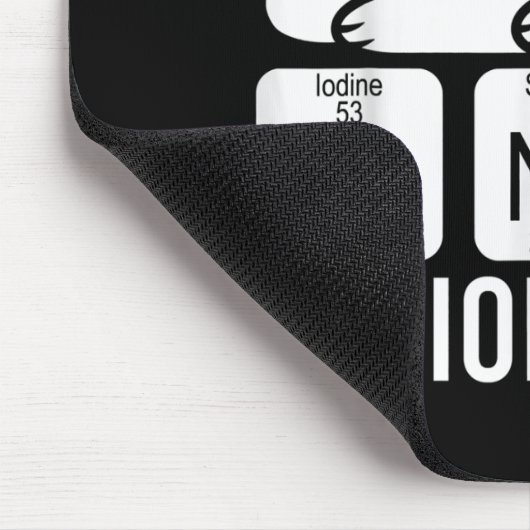 かわいい動物周期表化学おもしろい猫 マウスパッド (コーナー)