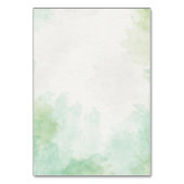 かわいい動物園キッド誕生日ジャングルサファリバースデーパーティー テーブルナンバー (裏面)