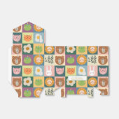 かわいい動物最初の誕生日お願いボックス フェイバーボックス (折り畳みなし)