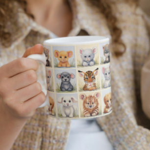 かわいい動物2コーヒーマグ コーヒーマグカップ