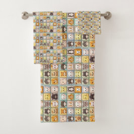 かわいい動物2 バスタオルセット