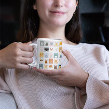 かわいい動物4コーヒーマグ