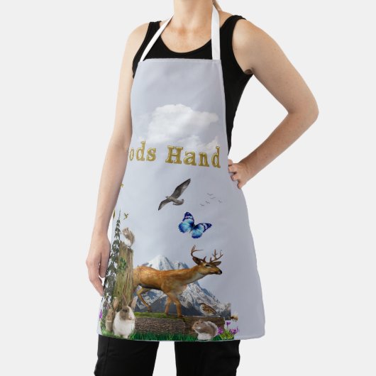 かわいい動物 エプロン (インサイチュ)