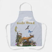 かわいい動物 エプロン (正面)