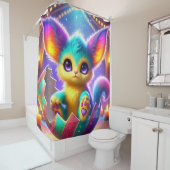 かわいい動物 シャワーカーテン (インサイチュ)