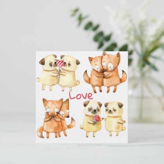 かわいい動物 シーズンカード (スタンド正面)