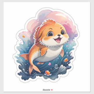 かわいい動物 シール