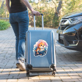 かわいい動物 シール (スーツケースインサイチュ)