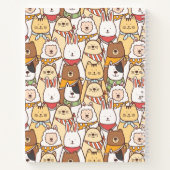 かわいい動物 ノートブック (裏面)