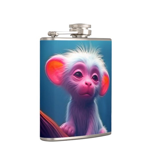 かわいい動物 フラスク (右)