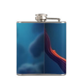 かわいい動物 フラスク (裏面)