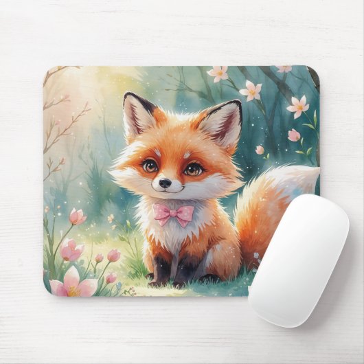 かわいい動物 マウスパッド (マウス)