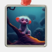 かわいい動物 メタルオーナメント (正面)