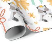 かわいい動物 ラッピングペーパー (ロールコーナー)