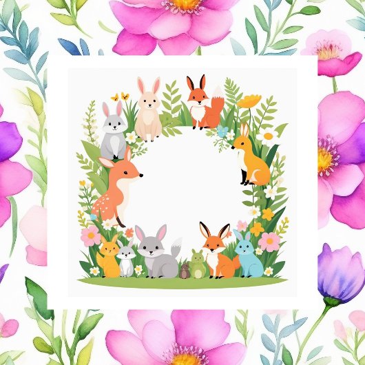 かわいい動物，春, ポストイット