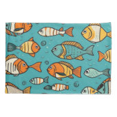 かわいい動物 枕カバー (裏面)