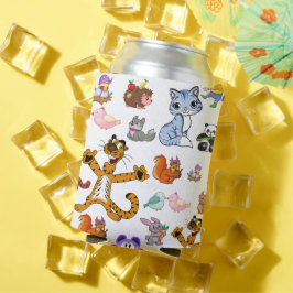 かわいい動物 缶クーラー