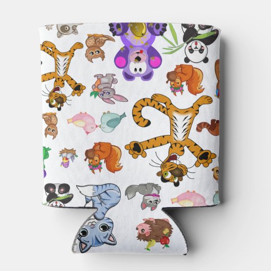 かわいい動物 缶クーラー (裏面)