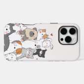 かわいい動物 iPhoneケース (裏面横)