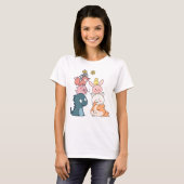 かわいい動物 Tシャツ (正面フル)