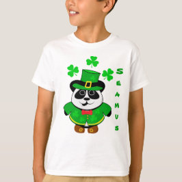 かわいい動物St patricks day パーソナライズされた Tシャツ