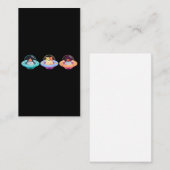 かわいい動物UFO 名刺 (正面/裏面)