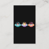 かわいい動物UFO 名刺 (正面)