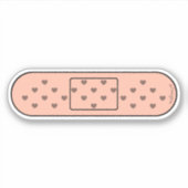 かわいい包帯のタイプ4 シール (正面)