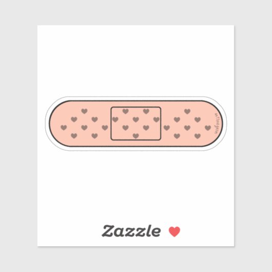 かわいい包帯のタイプ4 シール (シート)