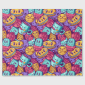 かわいい包装紙 ラッピングペーパー (フラット)