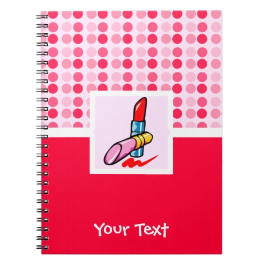 かわいい化粧品 ノートブック (正面)