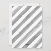 かわいい北極の誕生日の招待状 シーズンカード (裏面)