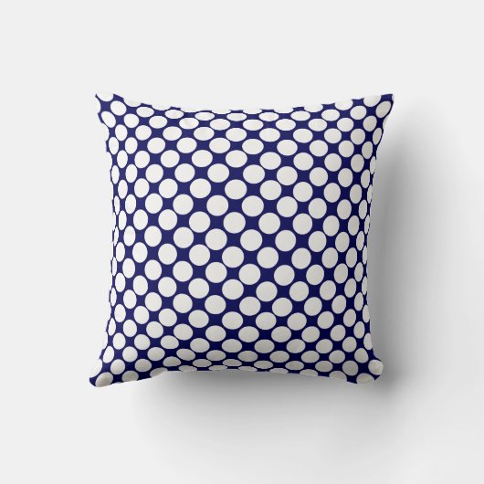 かわいい北極は海軍枕に、加えます名前を関係します クッション (裏面)