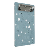 かわいい北極を表示するパターン ミニクリップボード (アングル)