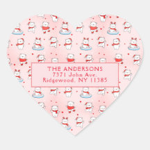 かわいい北極熊のクリスマス