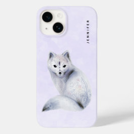 かわいい北欧のキツネの花模様 Case-Mate iPhone 14ケース