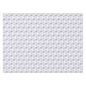 かわいい北欧キツネとフローラマーキングパターン（の模様が）ある テーブルクロス (正面(横))