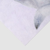 かわいい北欧キツネとフローラマーキング 薄葉紙 (詳細)