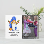 かわいい北欧クリスマス格言写真 シーズンカード (スタンド正面)