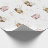 かわいい北欧スカンジハウスハイジーラッピング紙 ラッピングペーパー (角)