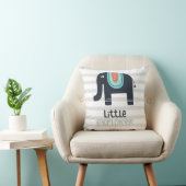 かわいい北欧リトルエクスプローラーゾウ クッション (椅子)